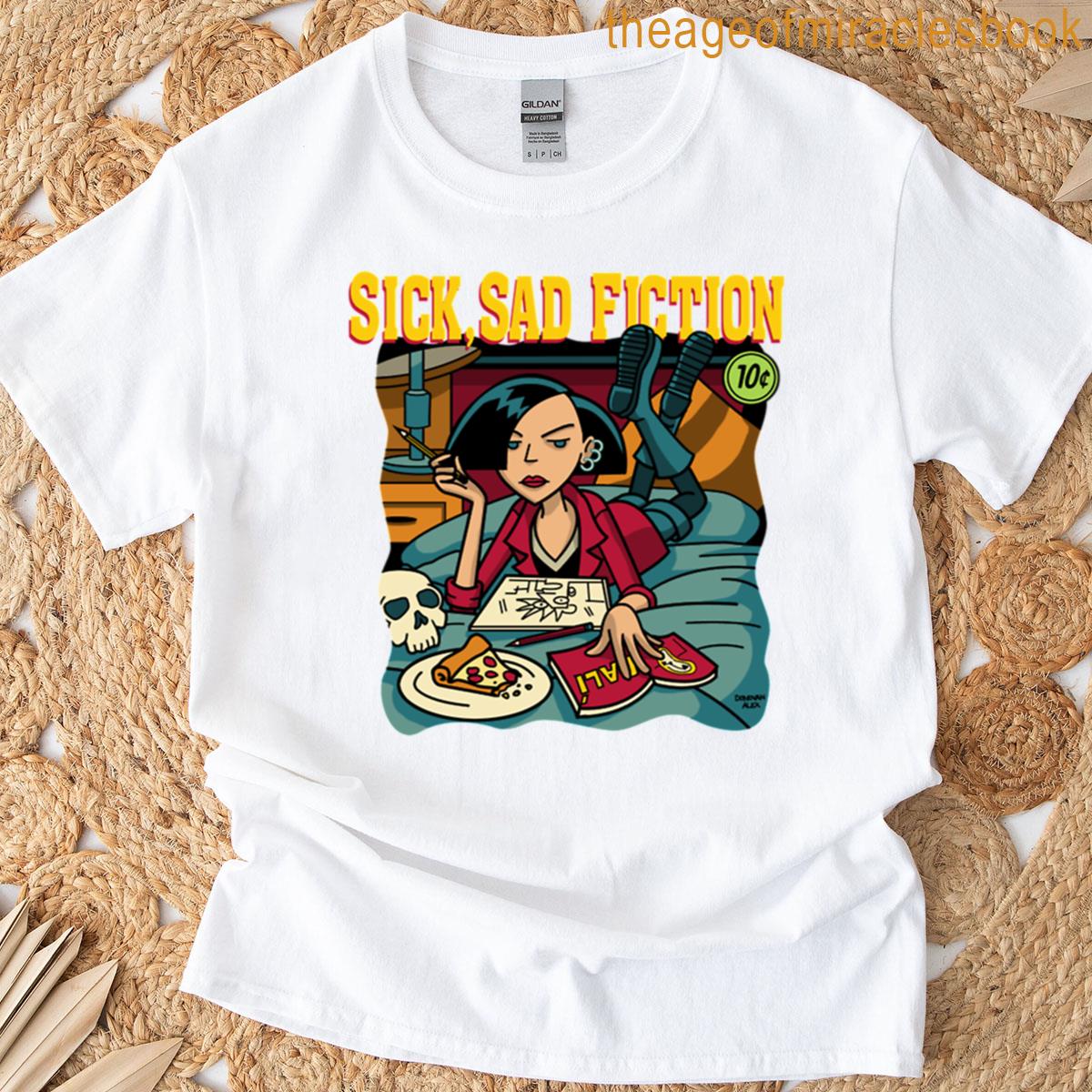 Daria Sick Sad Fiction T-shirt