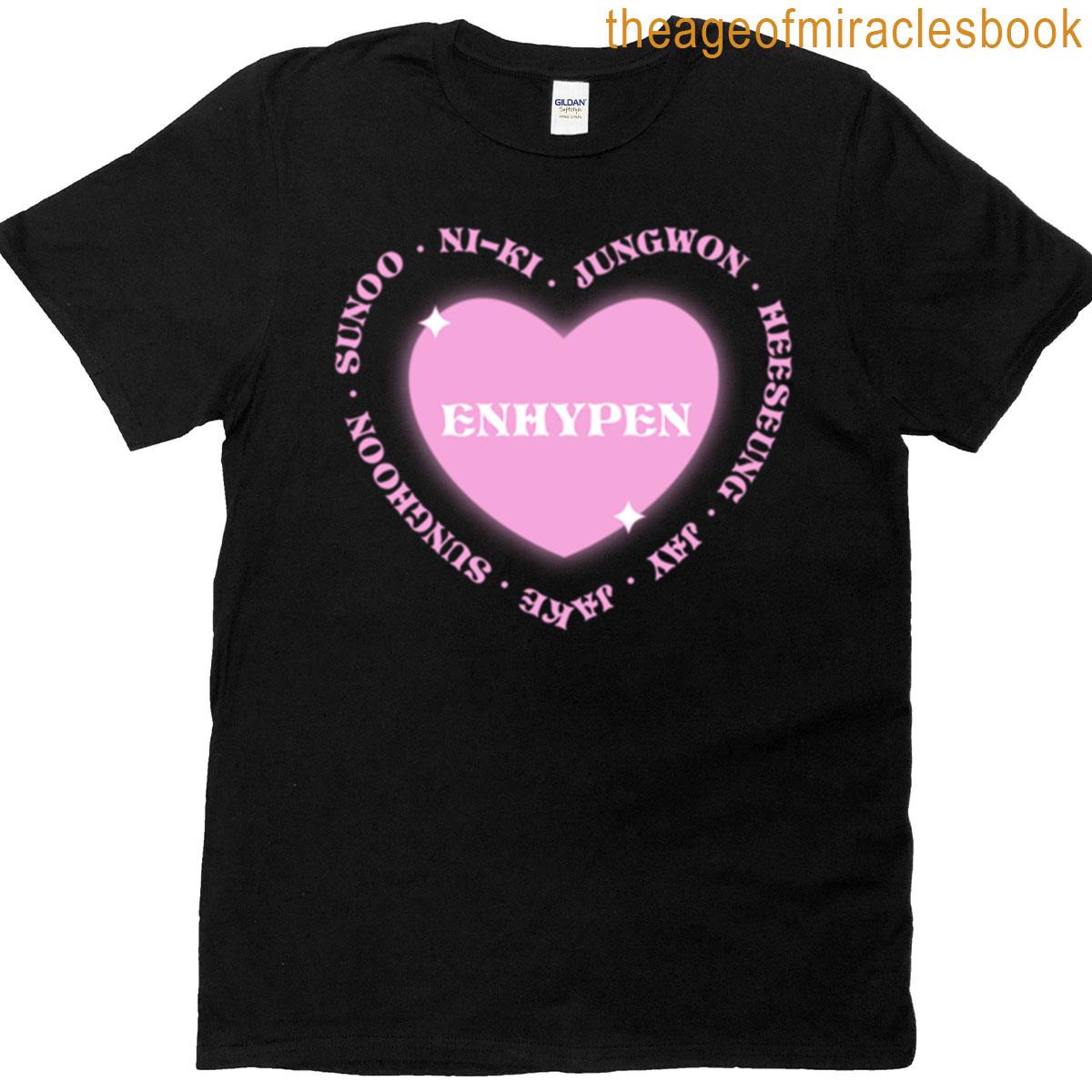 Enhypen Heart T-shirt