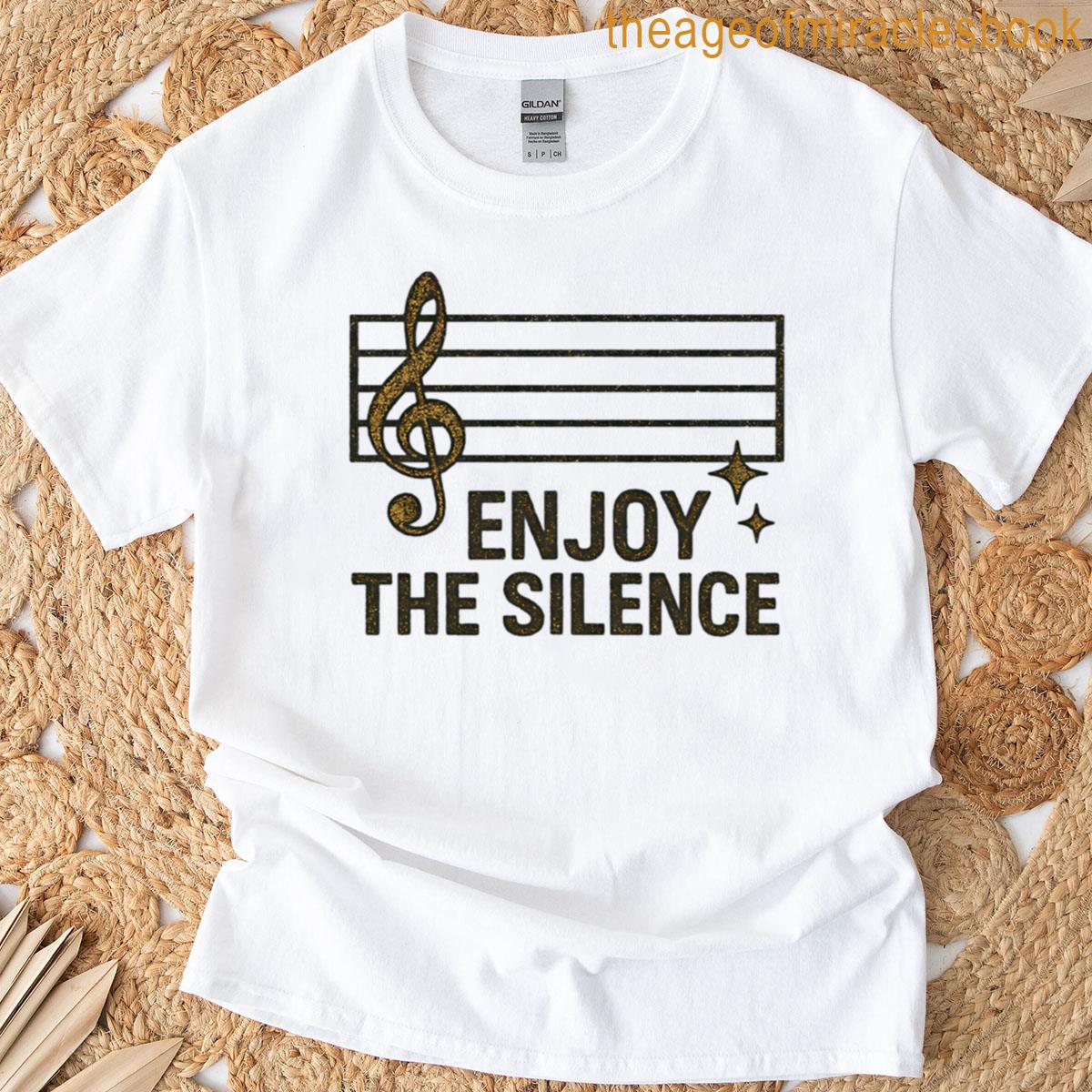 Enjoy The Silence Music Note T-shirt
