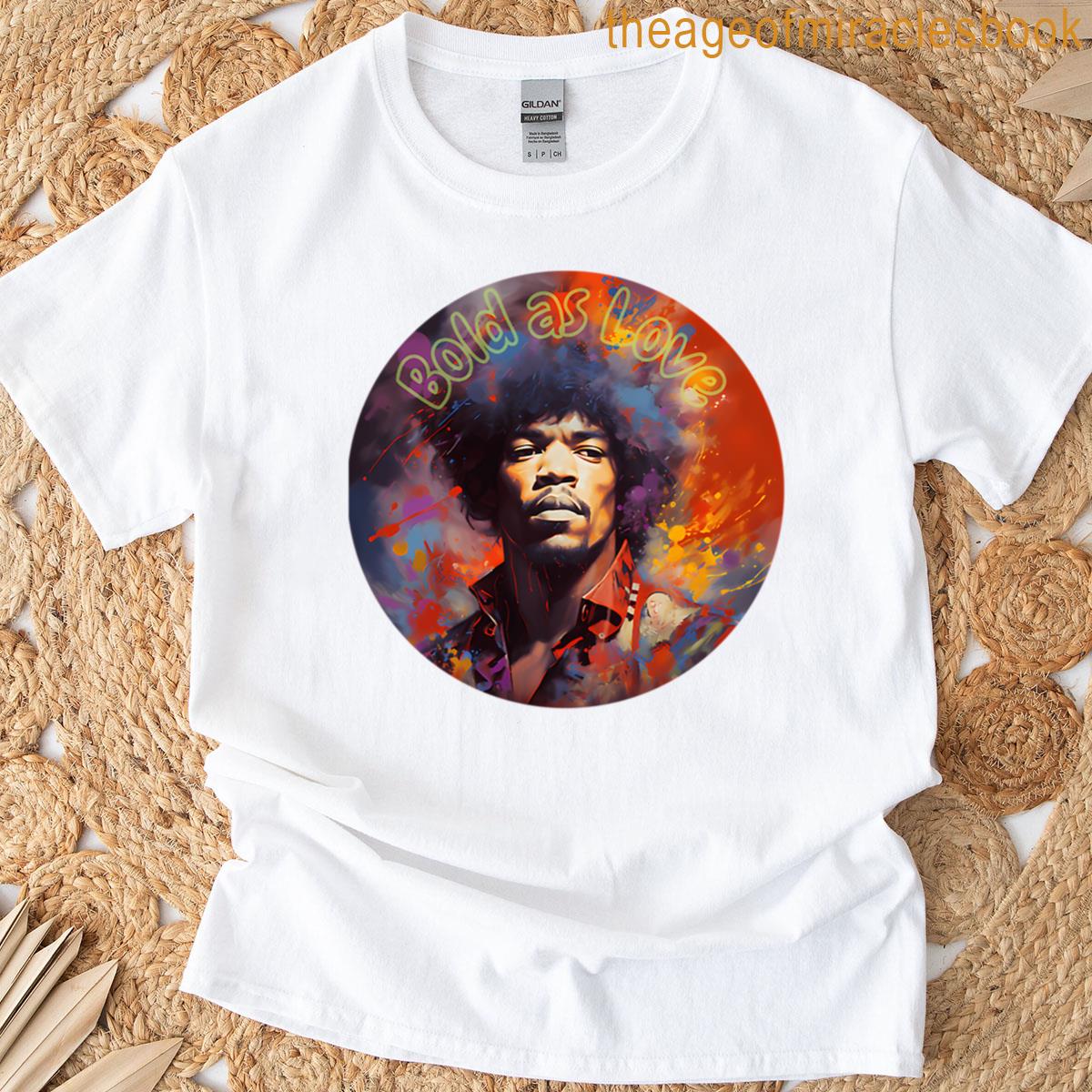 Hendrix – Bold As Love T-shirt