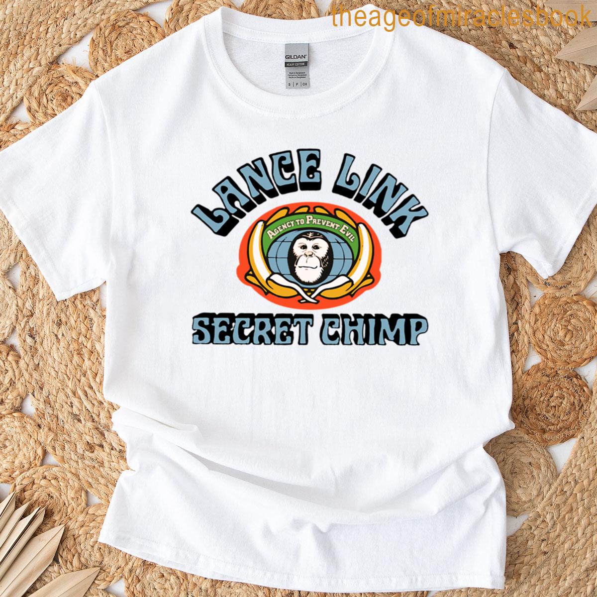 Lance Link Secret Chimp T-shirt