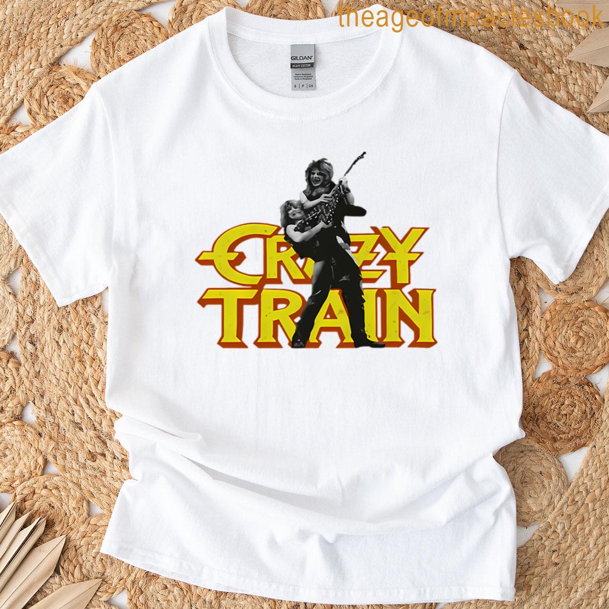 Ozzy Crazy Train Vintage Rock T-shirt