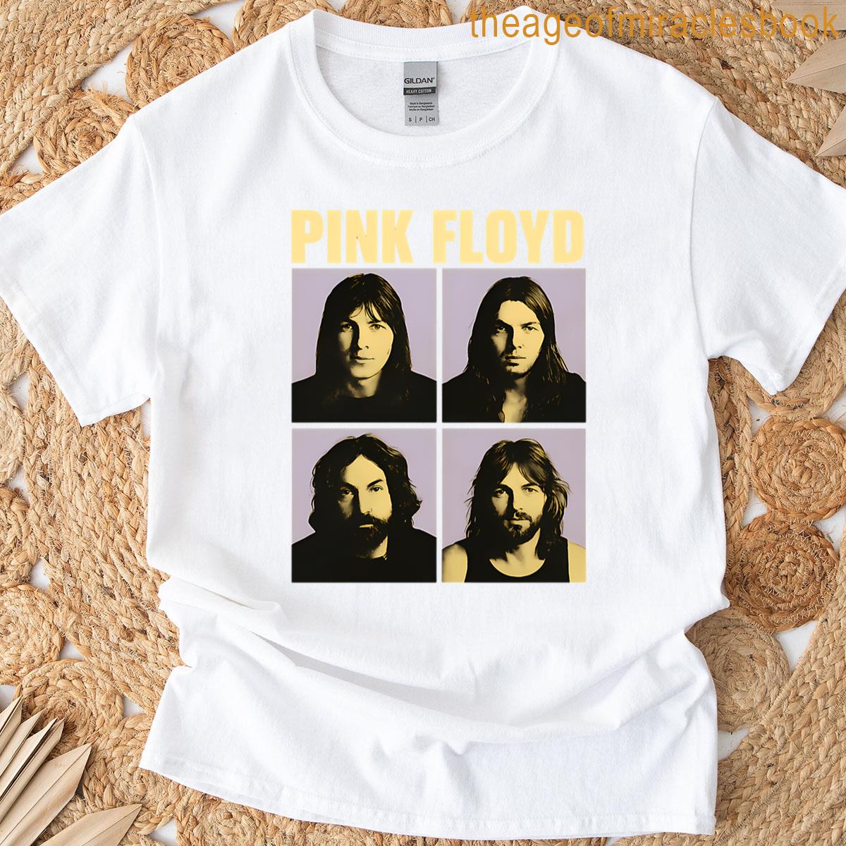 Pinks Floyds Band Portrait Grid T-shirt