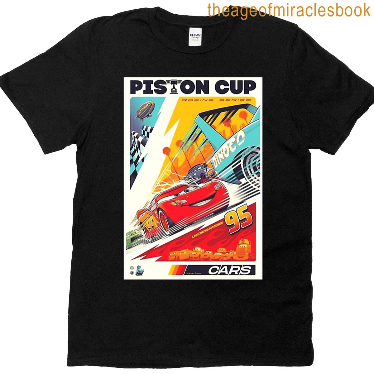 Piston Cup Cars Poster T-shirt