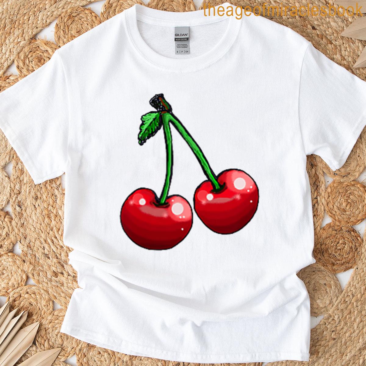 Red Cherries Signature Design T-shirt