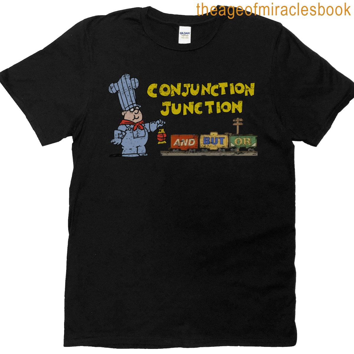 Schoolhouse Rock Conjunction Junction T-shirt