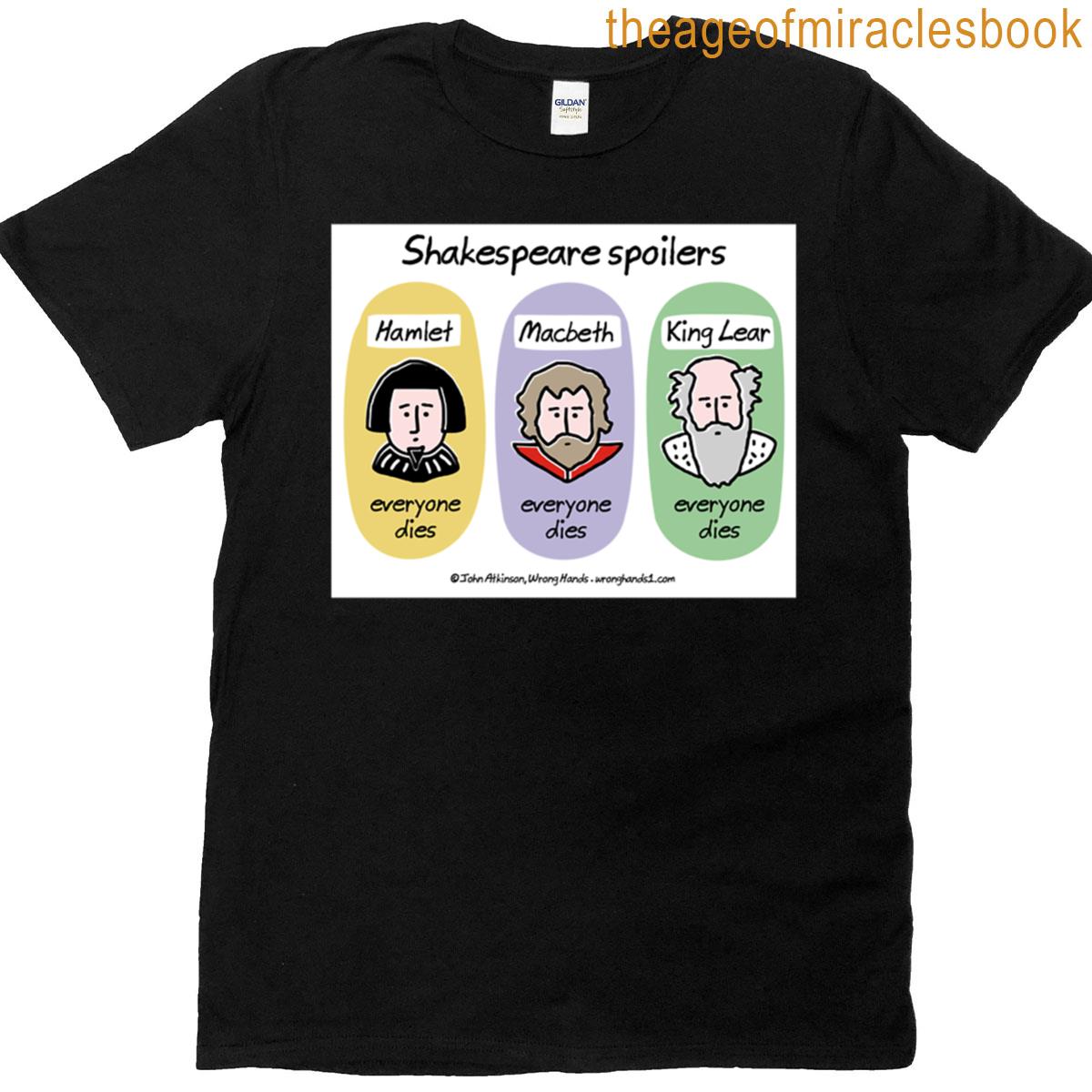 Shakespeare Spoilers T-shirt