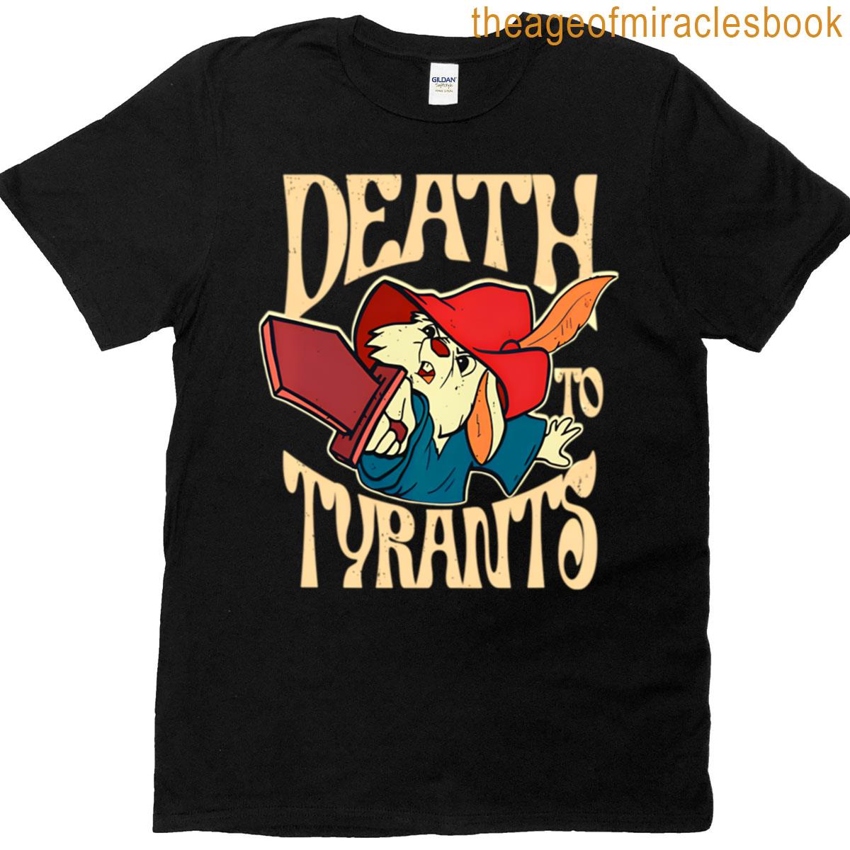 Skippy Rabbit Death To Tyrants T-shirt