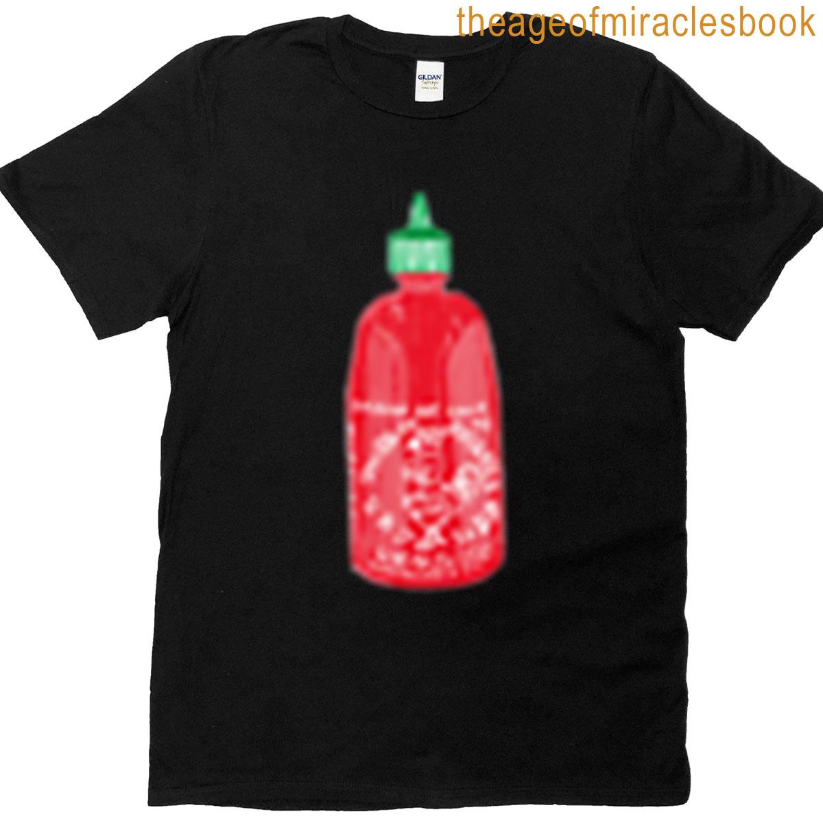 Sriracha Bottle T-shirt