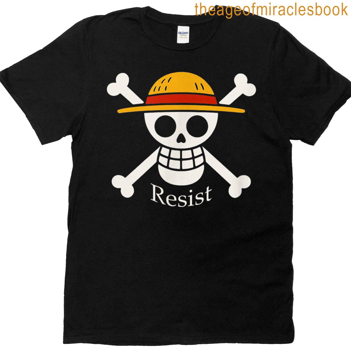 Straw Hat Jolly Roger Resist T-shirt