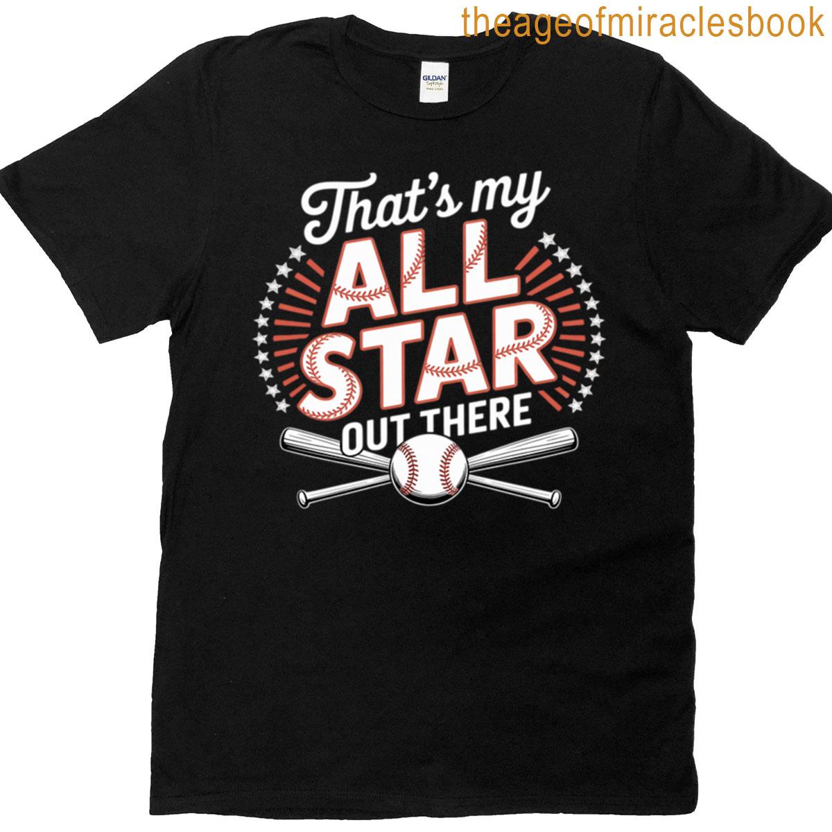 Baseball Player Support Cute Family T-shirt