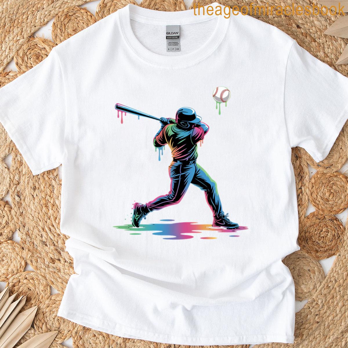 Baseball Player Support Lovers Sport Game Day T-shirt