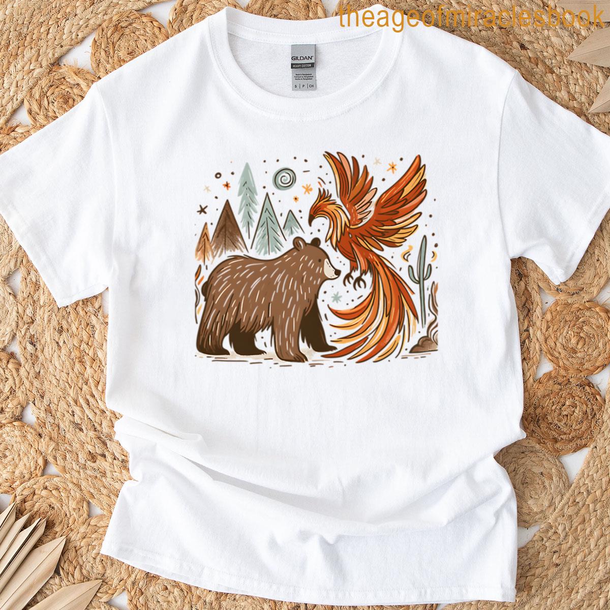 Bear And Phoenix T-shirt