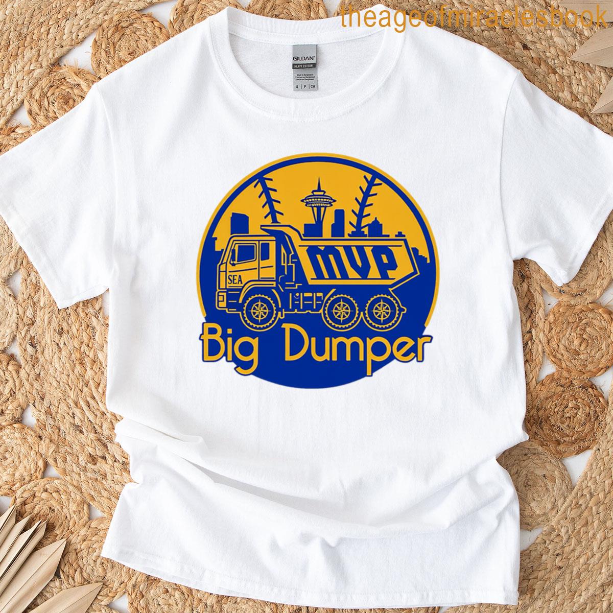 Big Dumper Mvp Seattle Baseball Tribute T-shirt