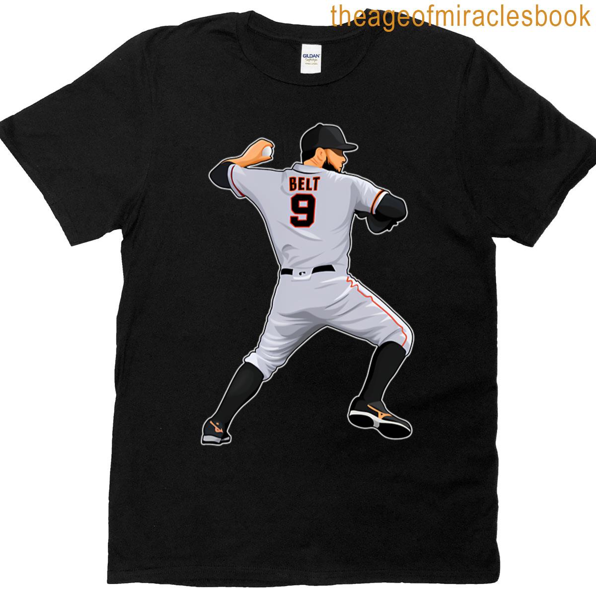 Brandon Belt 9 Make A Throw T-shirt