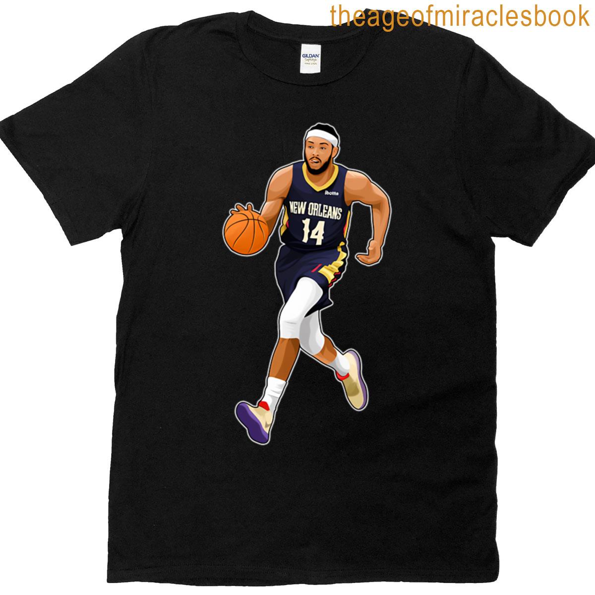 Brandon Ingram 14 Dribble The Ball T-shirt