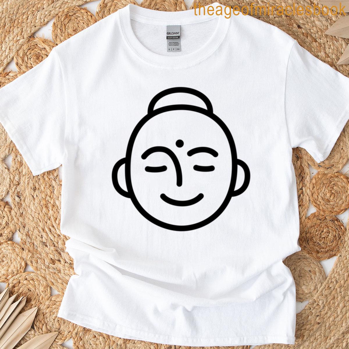 Buddha Head Doodle T-shirt