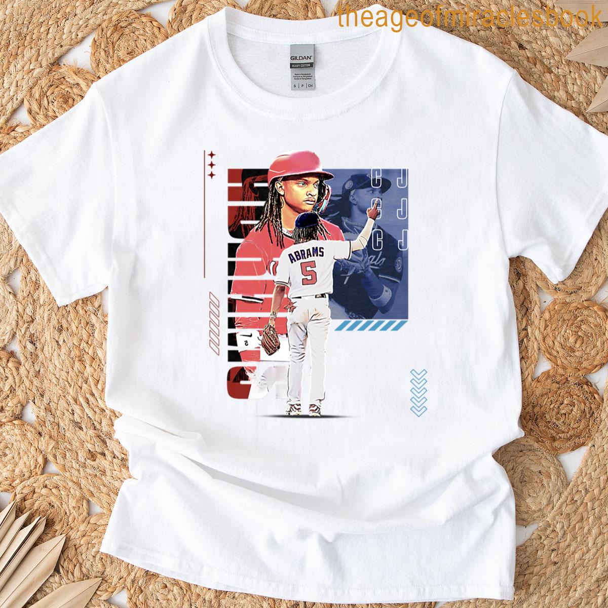 Cj Abrams Baseball Player Design 2 T-shirt