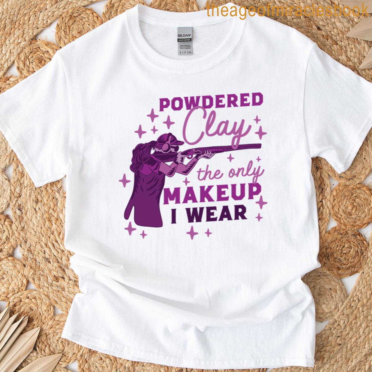 Clay Shooting Powdered Clay T-shirt