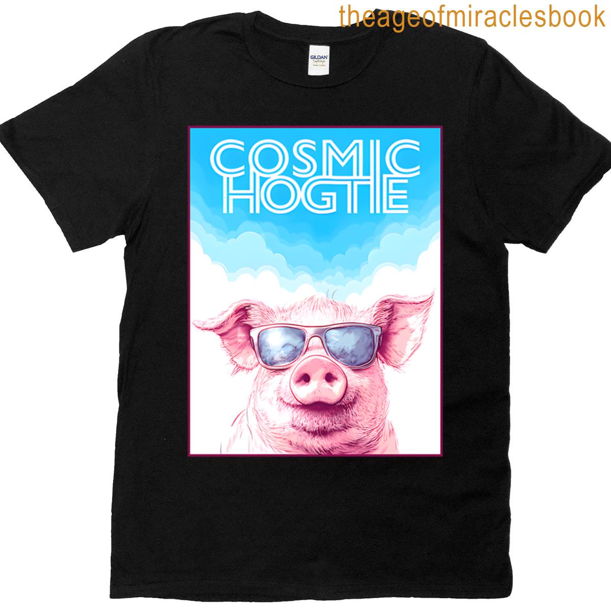 Cosmic Hogtie – Cool Pig Clouds T-shirt