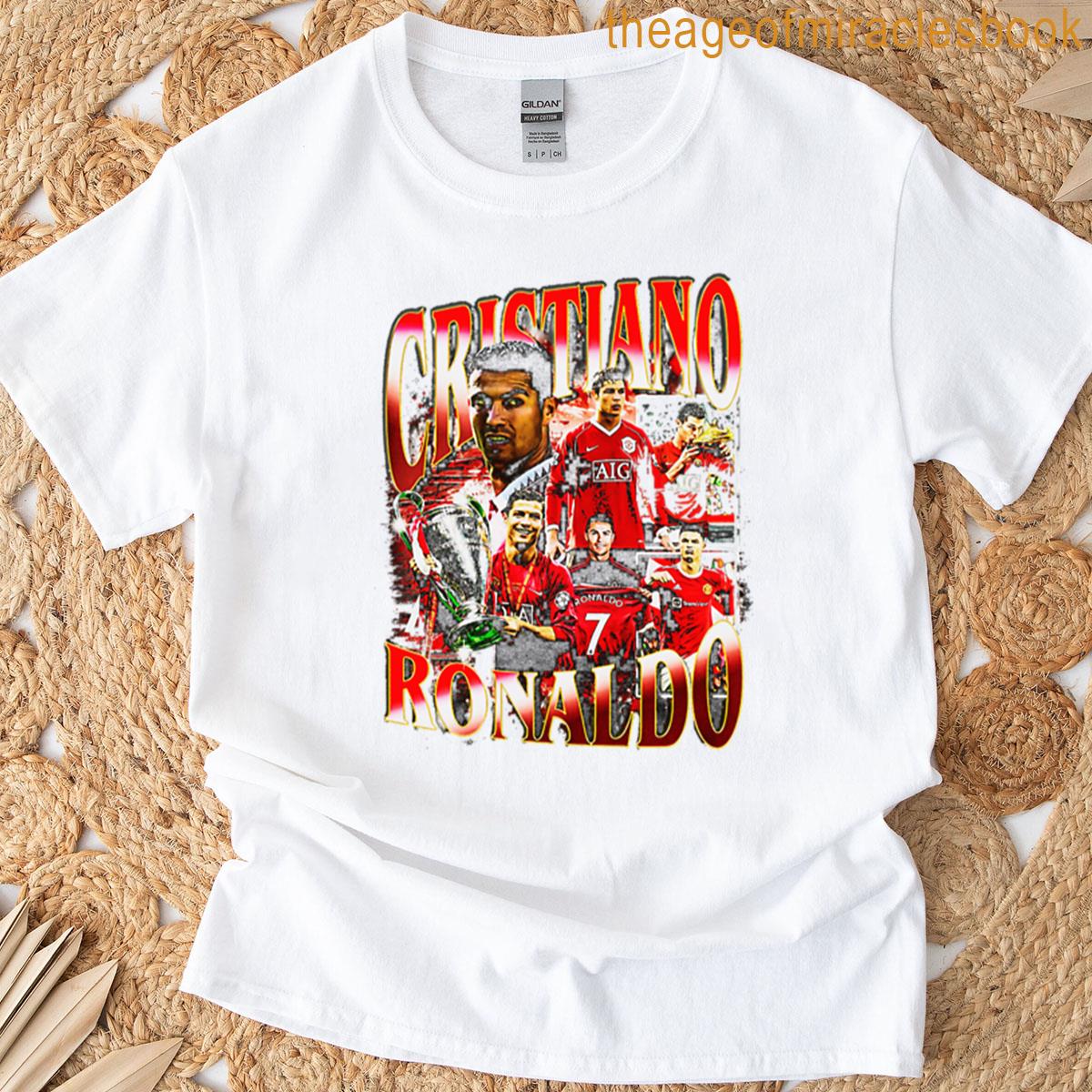 Cristiano Ronaldo Retro Bootleg T-shirt