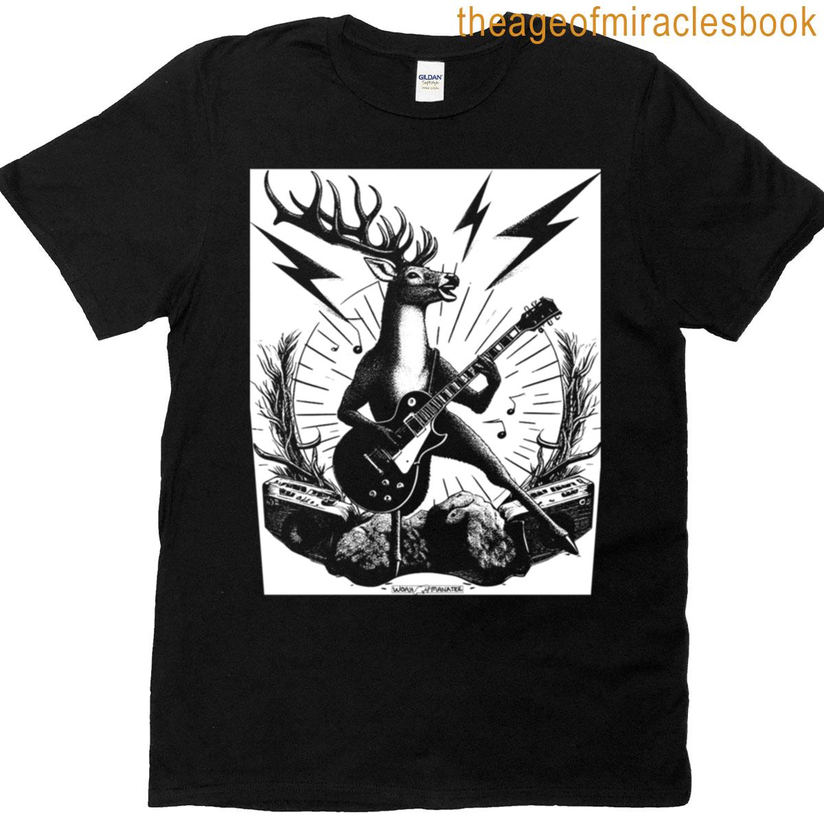 Deer Electric Guitar T-shirt