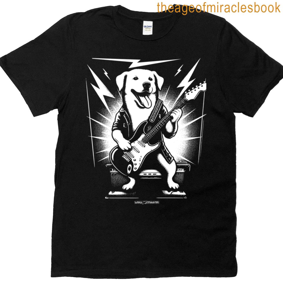 Dog Electric Guitar T-shirt