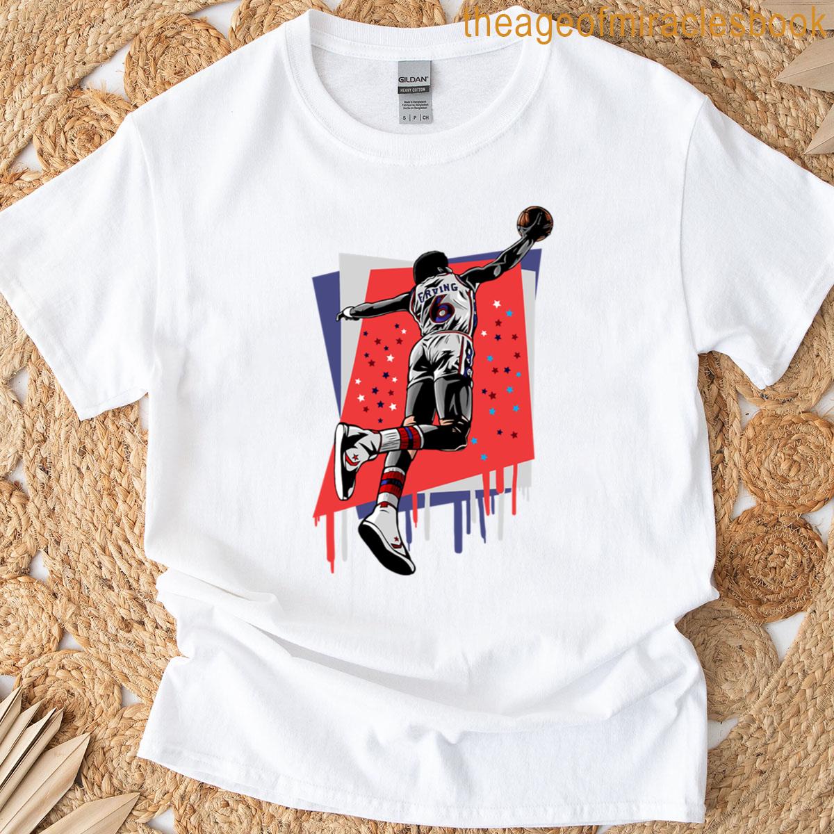 Dunking Basketball Player T-shirt