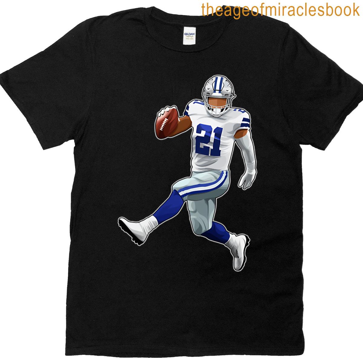Eze 21 Runs The Ball T-shirt