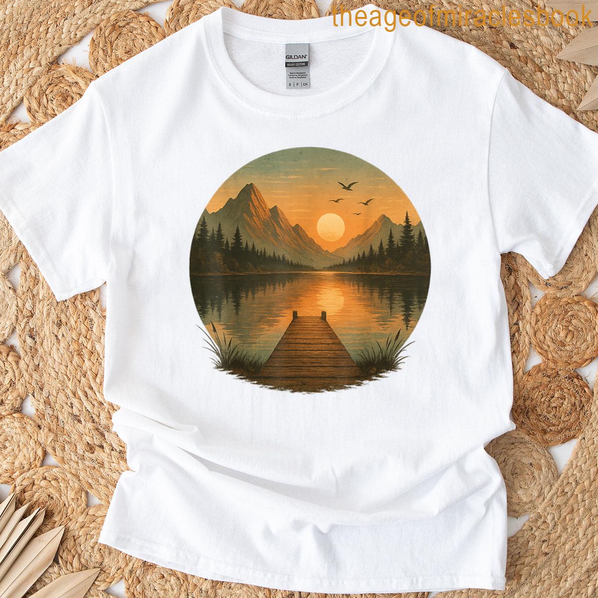 Forest Nature Reflection Wildlife Camping T-shirt