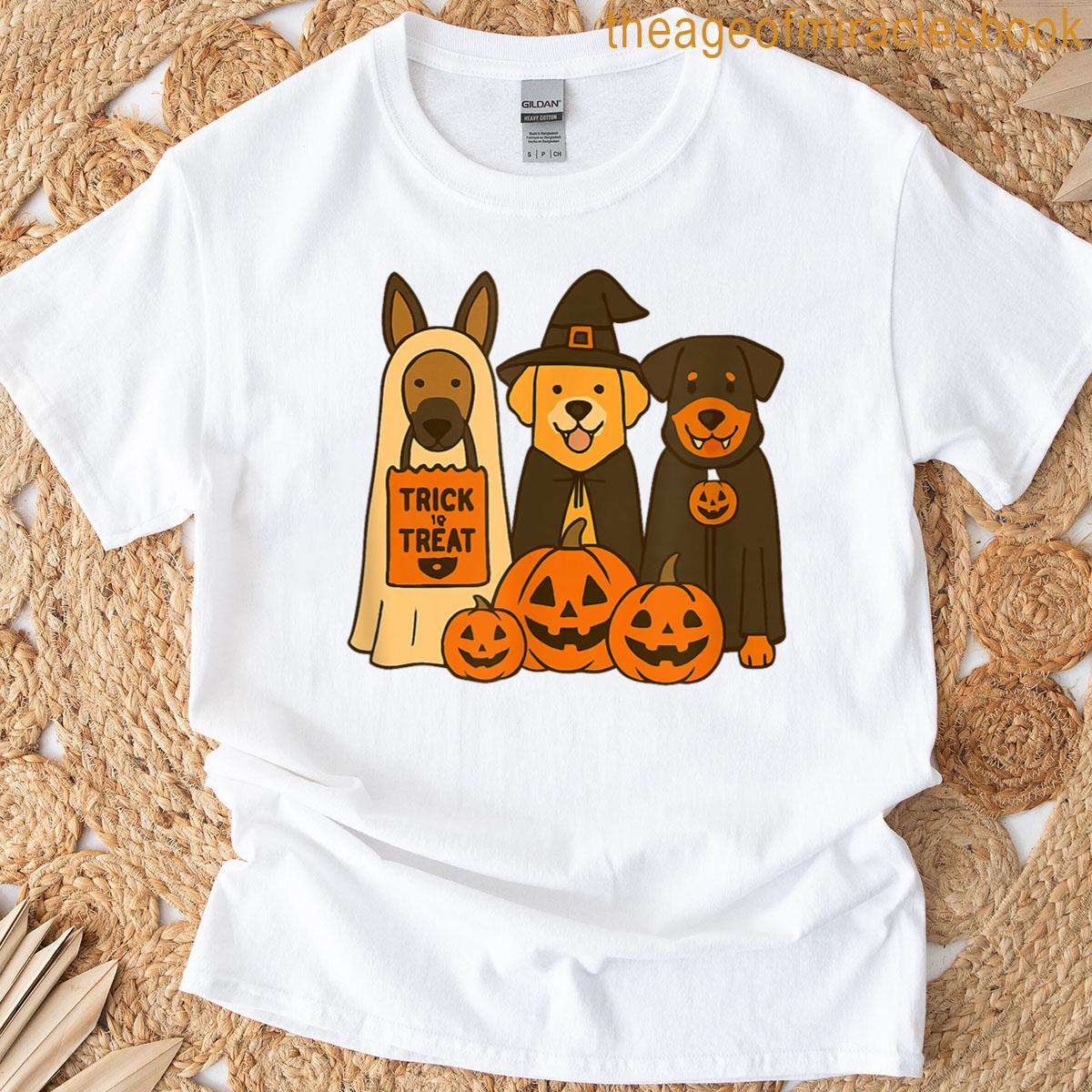 Halloween Spooky Pups T-shirt