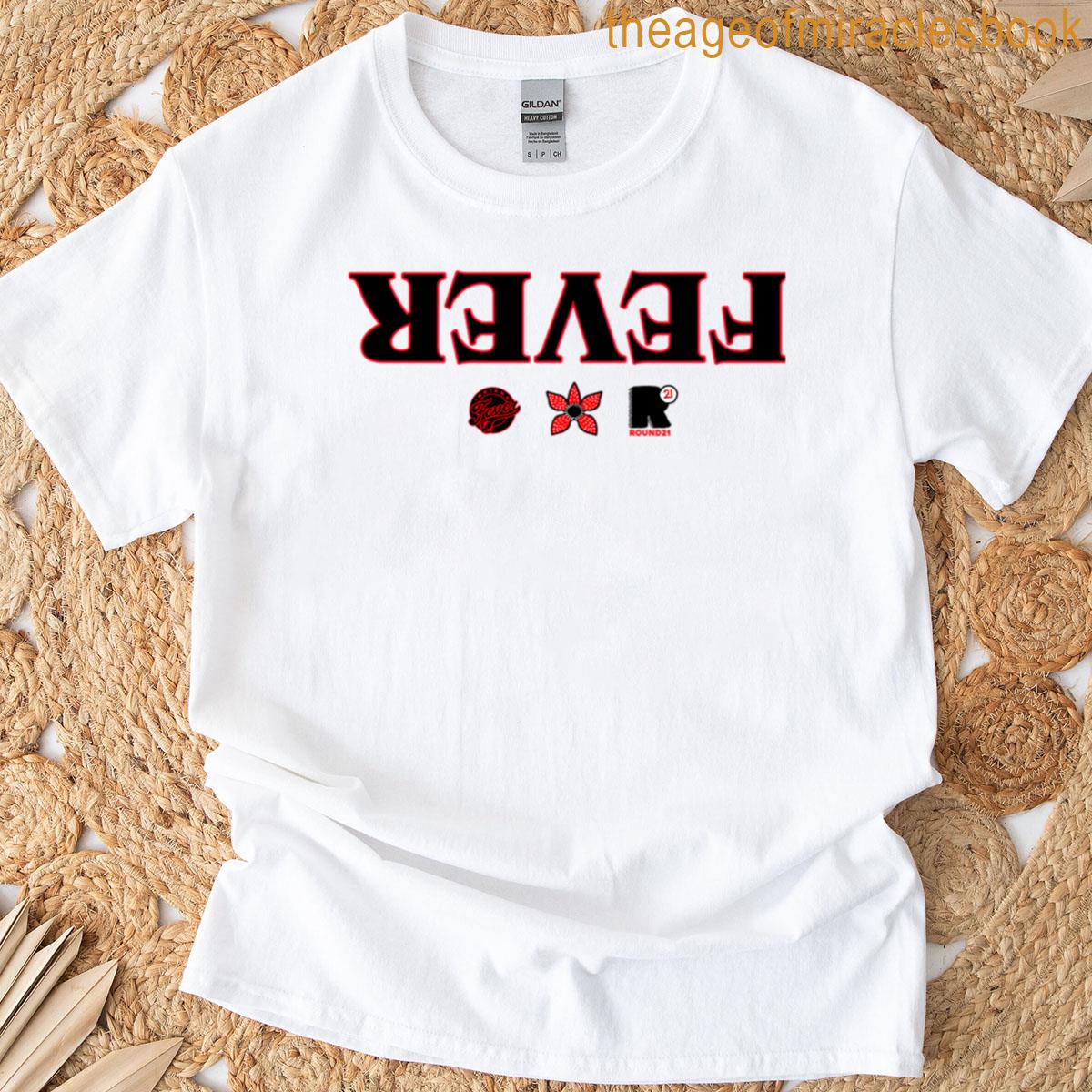Indiana Fever Stranger Things T-shirt