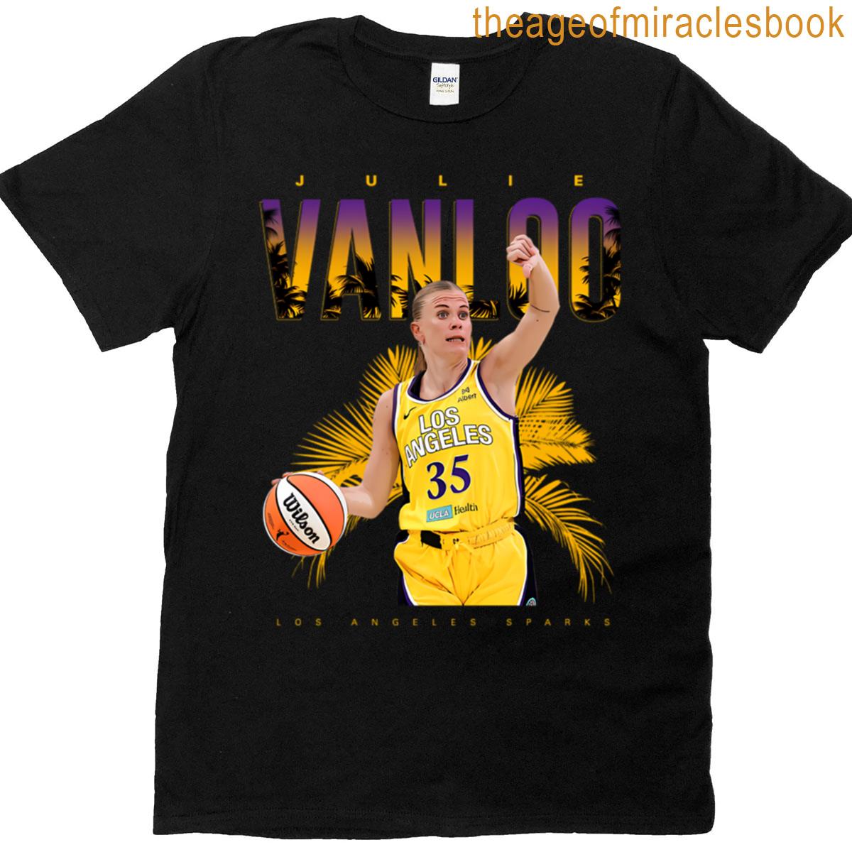 Julie Vanloo Los Angeles Sparks T-shirt