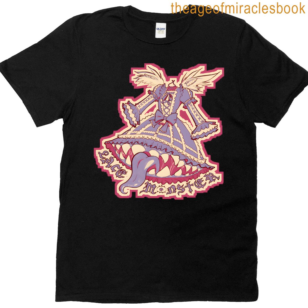 Lace Monster – Purple T-shirt