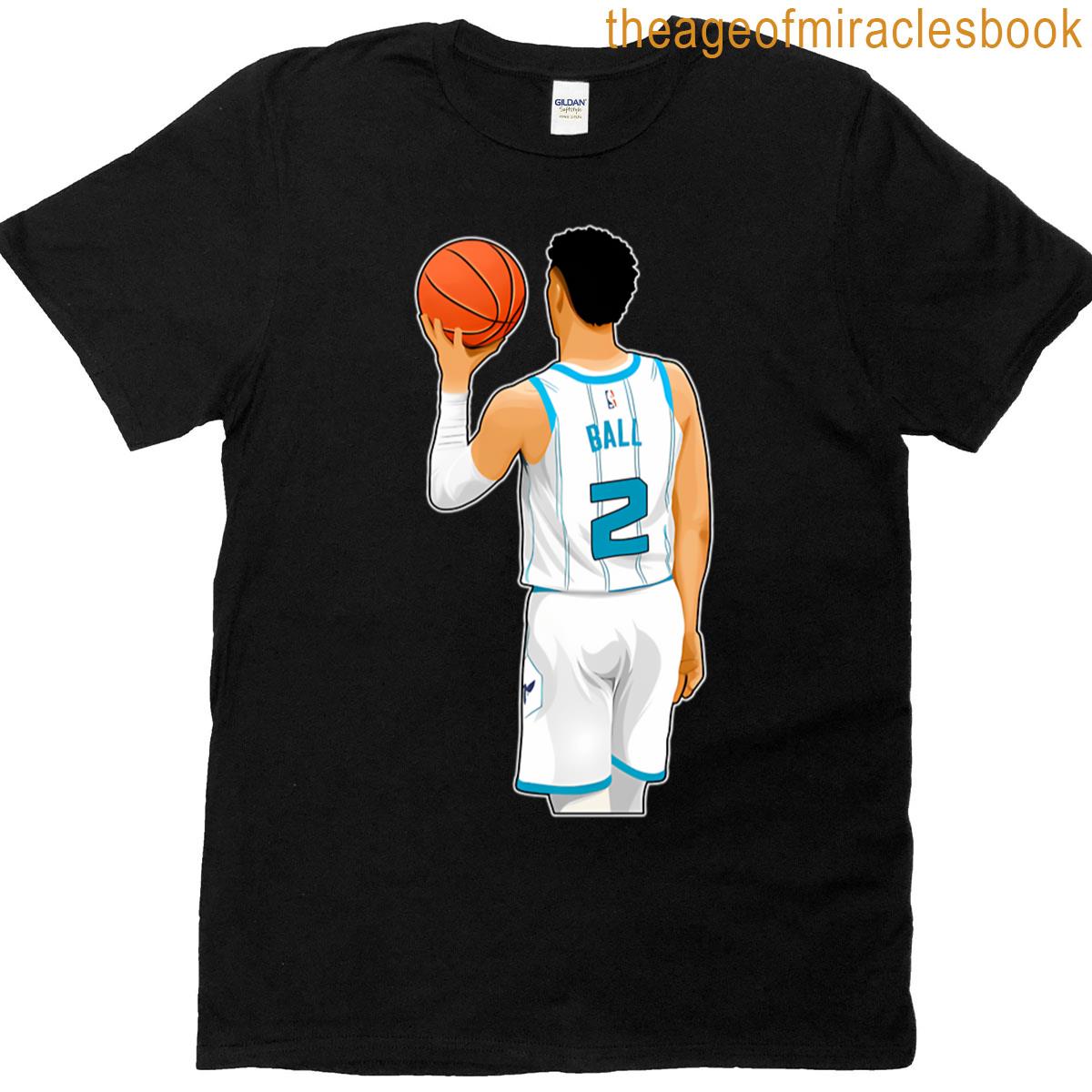 Lamelo Ball 2 Stand With Ball T-shirt
