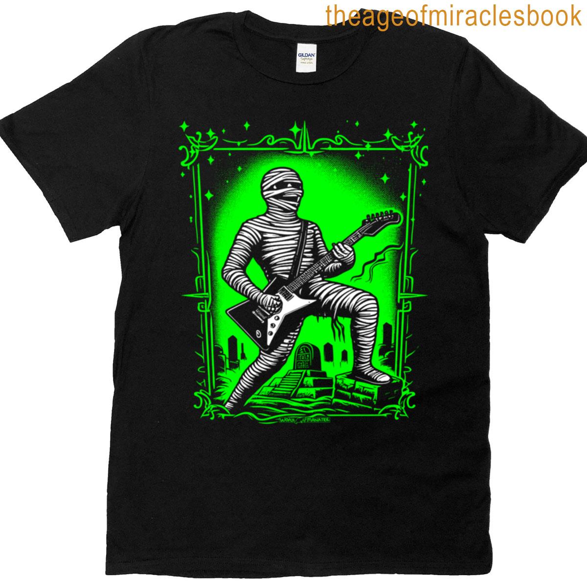 Mummy Electric Guitar T-shirt