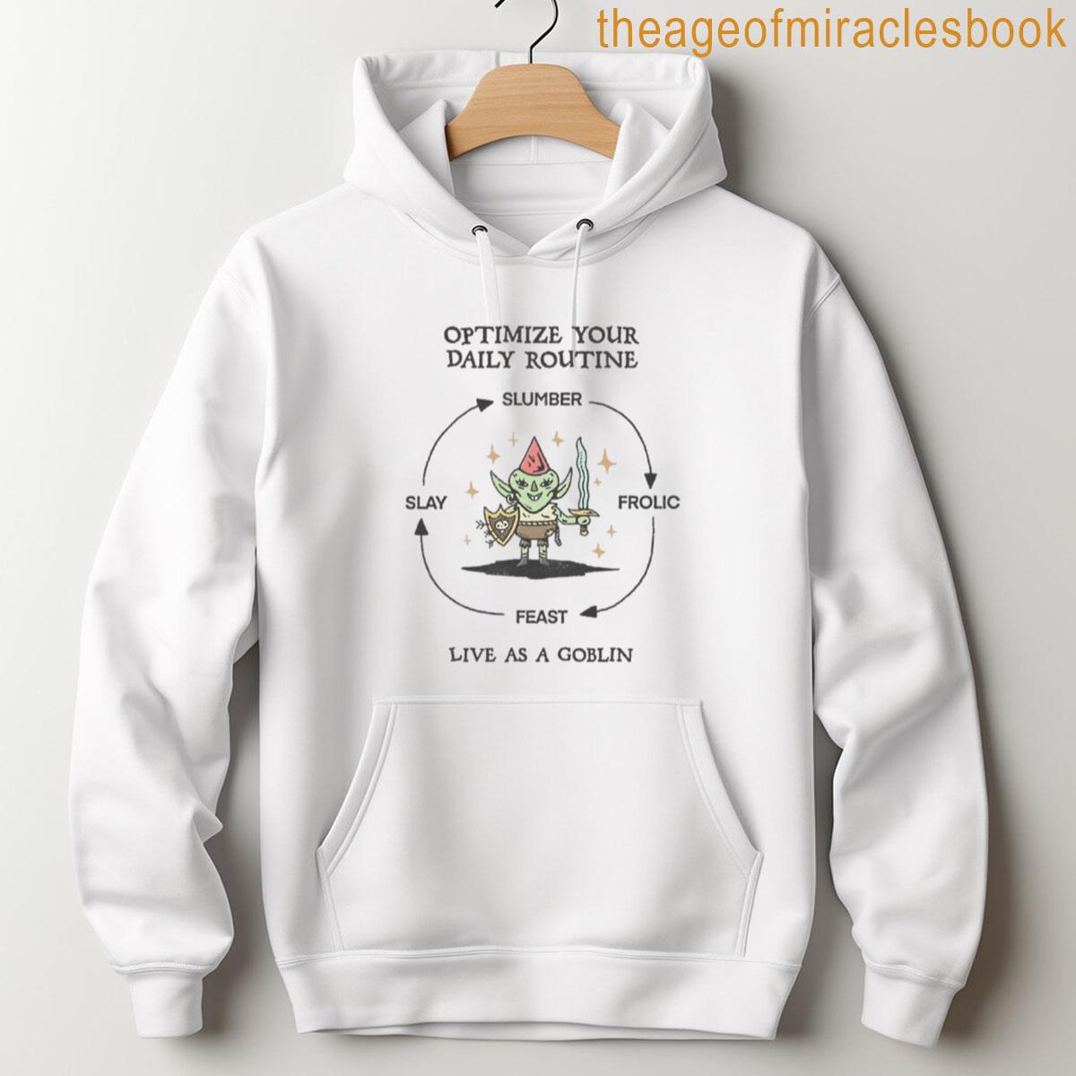 Alternative view of Optimize Your Daily Routine T-shirt