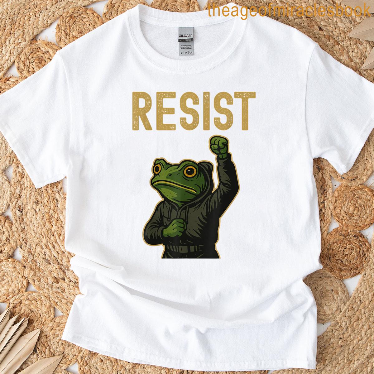 Resist Frog T-shirt