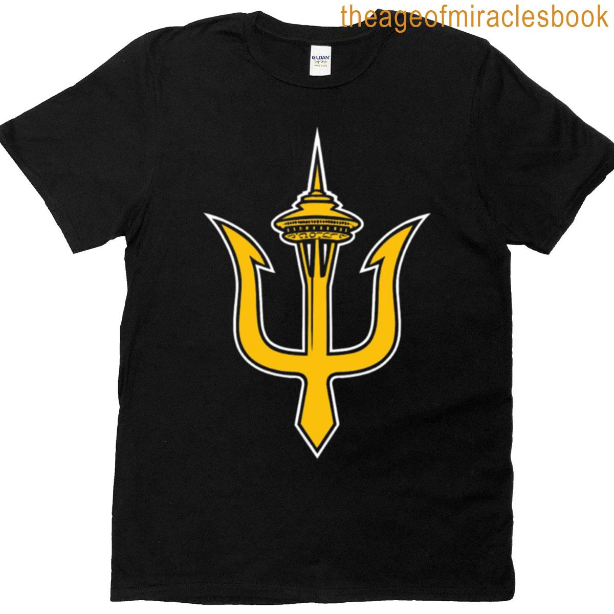 Seattle Trident Space Needle Logo T-shirt