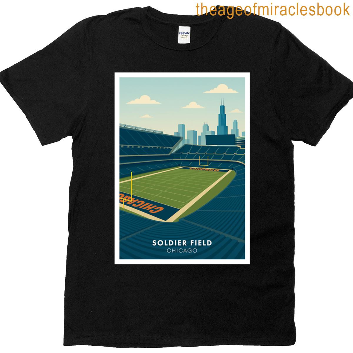 Soldier Field Chicago Bears T-shirt