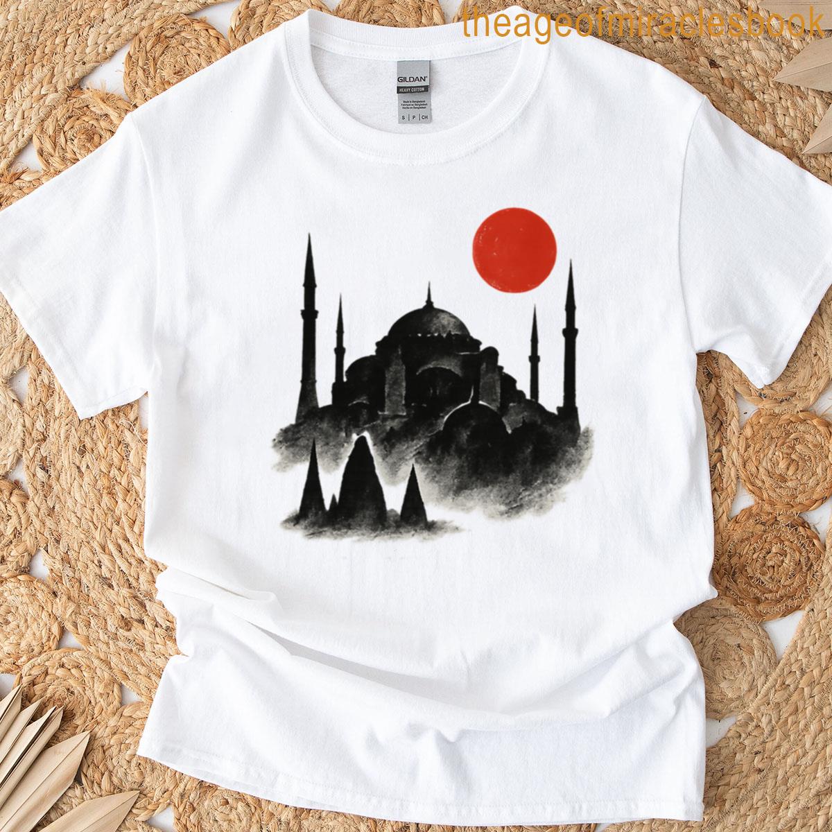 Sumi-e Style Turkey T-shirt