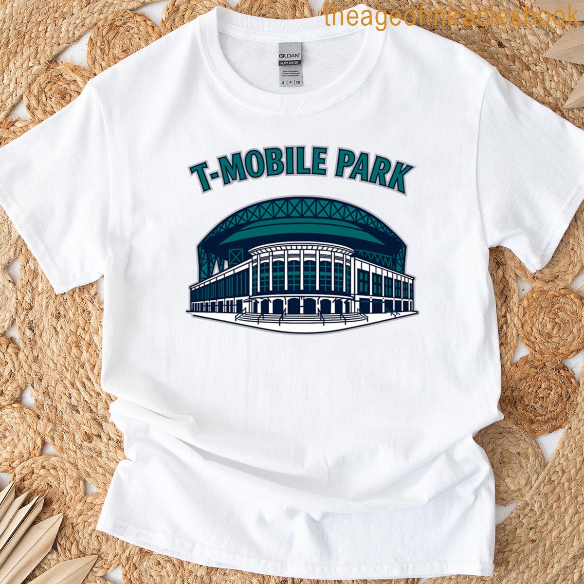 T-mobile Park Seattle Mariners Retro Stadium Design T-shirt