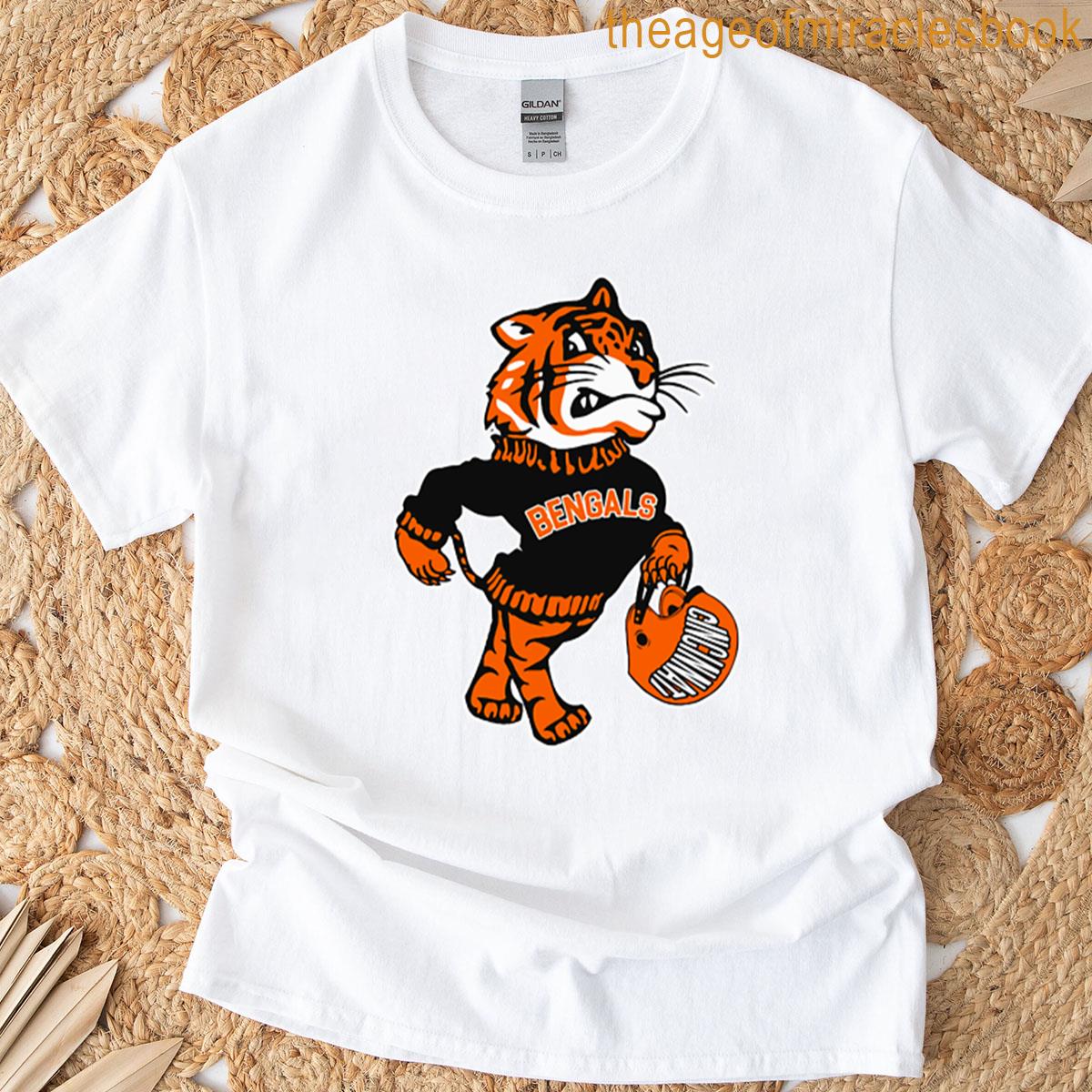 Tiger Cincinnati Strongest Bengals Jersey T-shirt