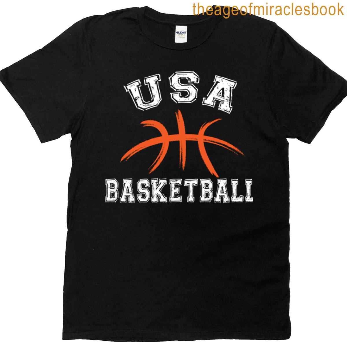 Usa Basketball T-shirt Usa Basketball T-shirt