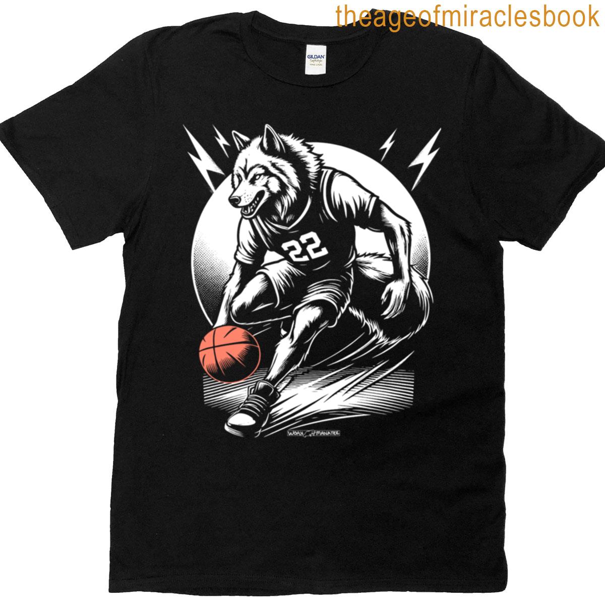 Wolves Basketball Hoops T-shirt
