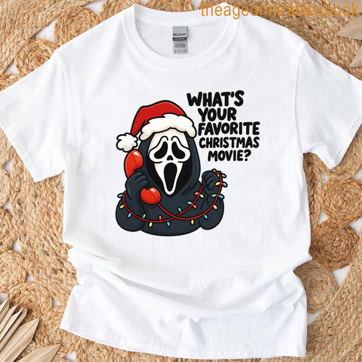 Christmas Ghostface T-shirt