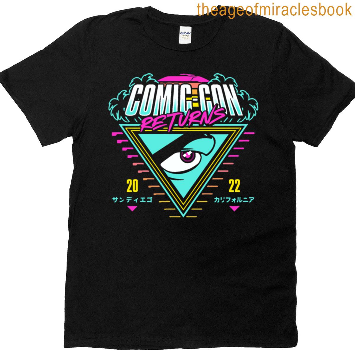 Comic Con – Synthwave Eye T-shirt