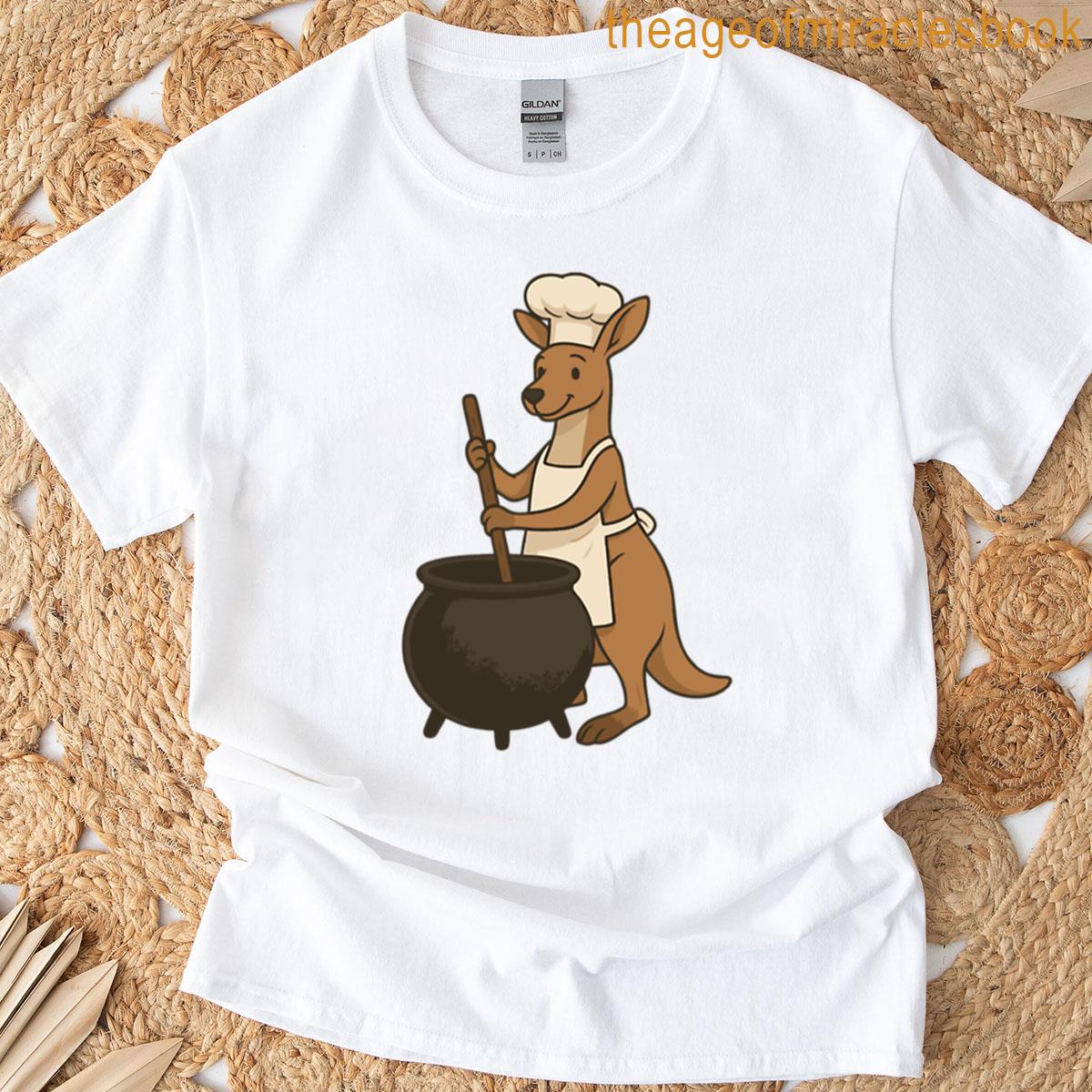 Cooking Kangaroo T-shirt