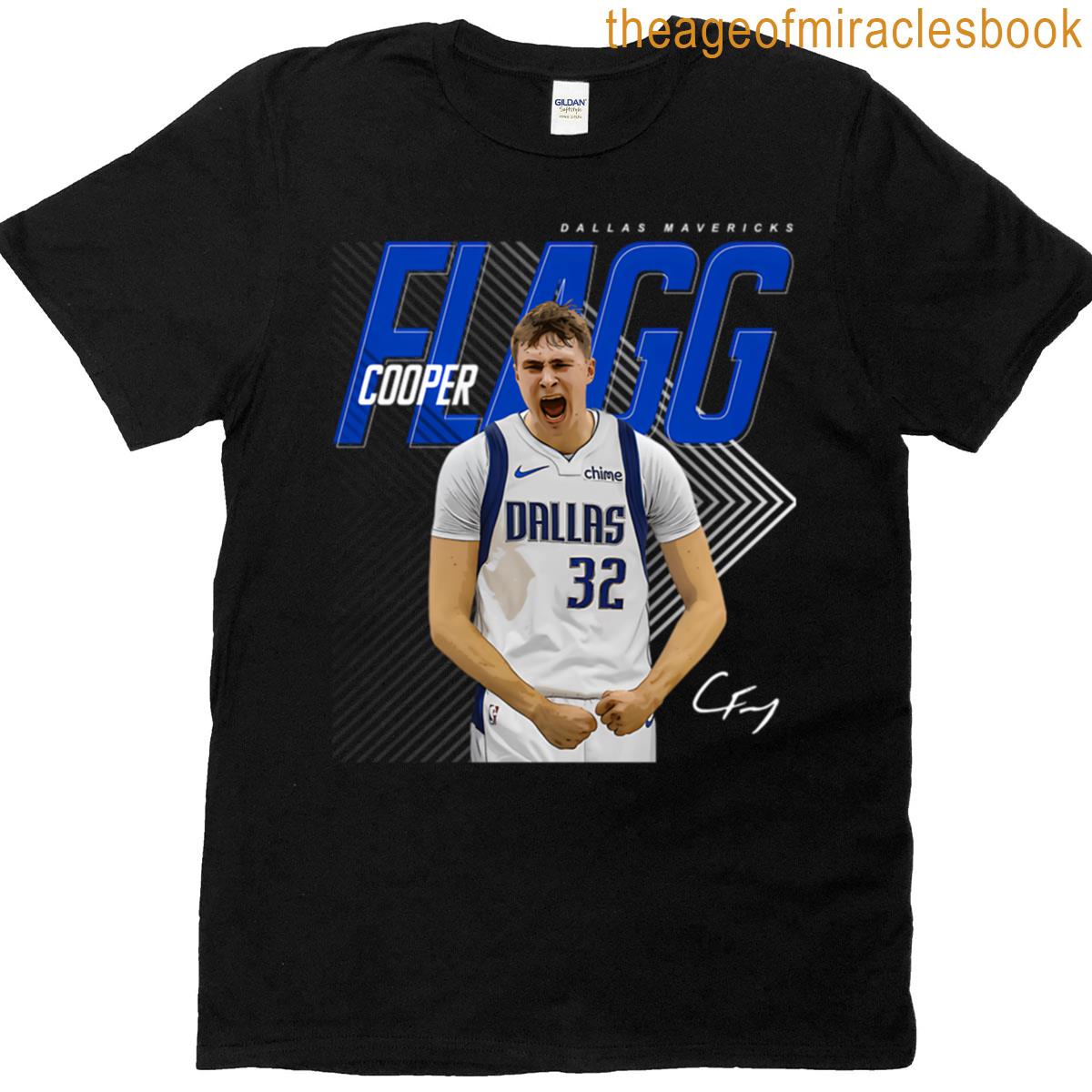 Cooper Flagg Dallas Mavericks T-shirt