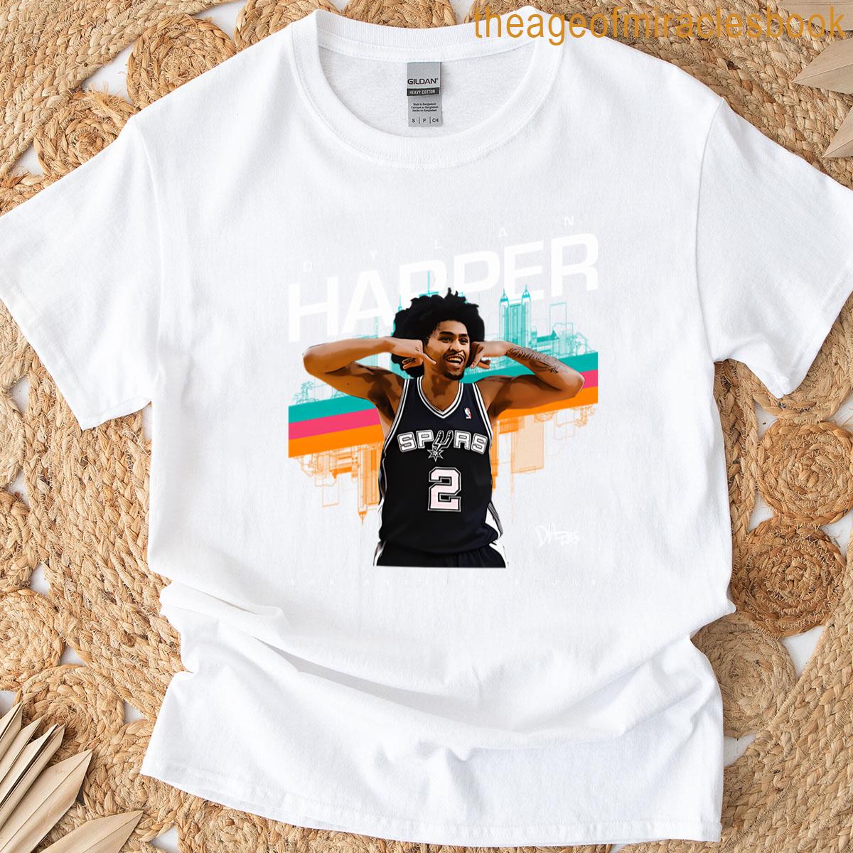 Dylan Harper San Antonio Spurs T-shirt
